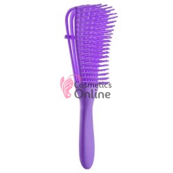 Perie lata pentru descurcat parul cret ajustabila PDG01BB Mov